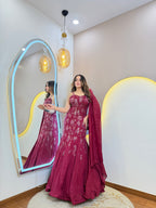 INDOWESTERN FISHCUT LEHENGA