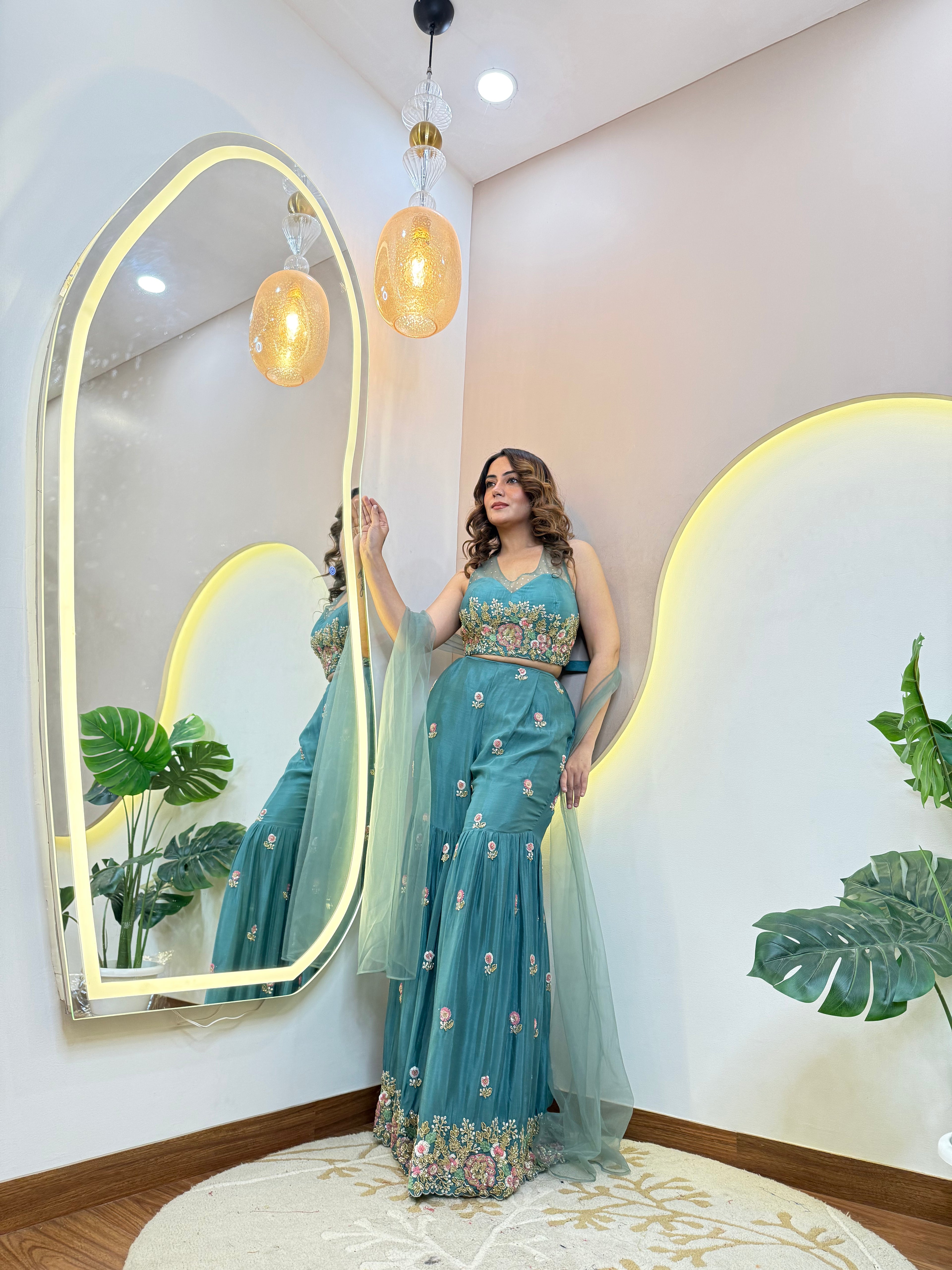 "NASRA " SHARARA SUIT