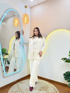 Zamiba  Woolen Shrug set