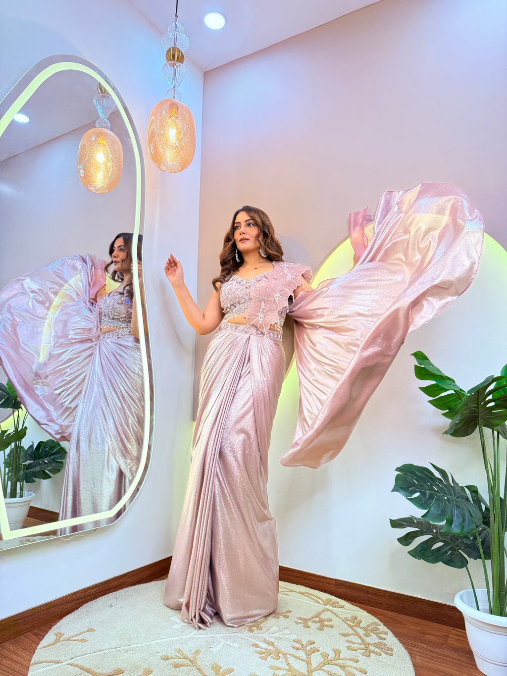 "TAZIYA " DRAPE SAREE