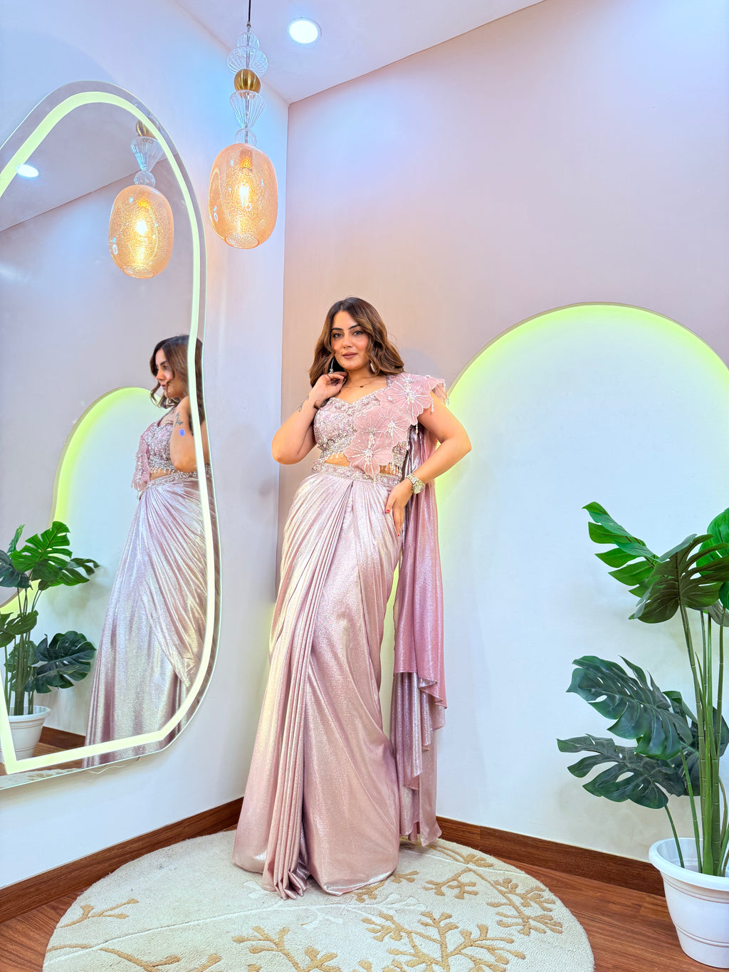 "TAZIYA " DRAPE SAREE