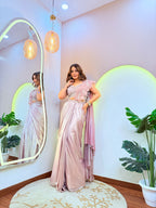 "TAZIYA " DRAPE SAREE