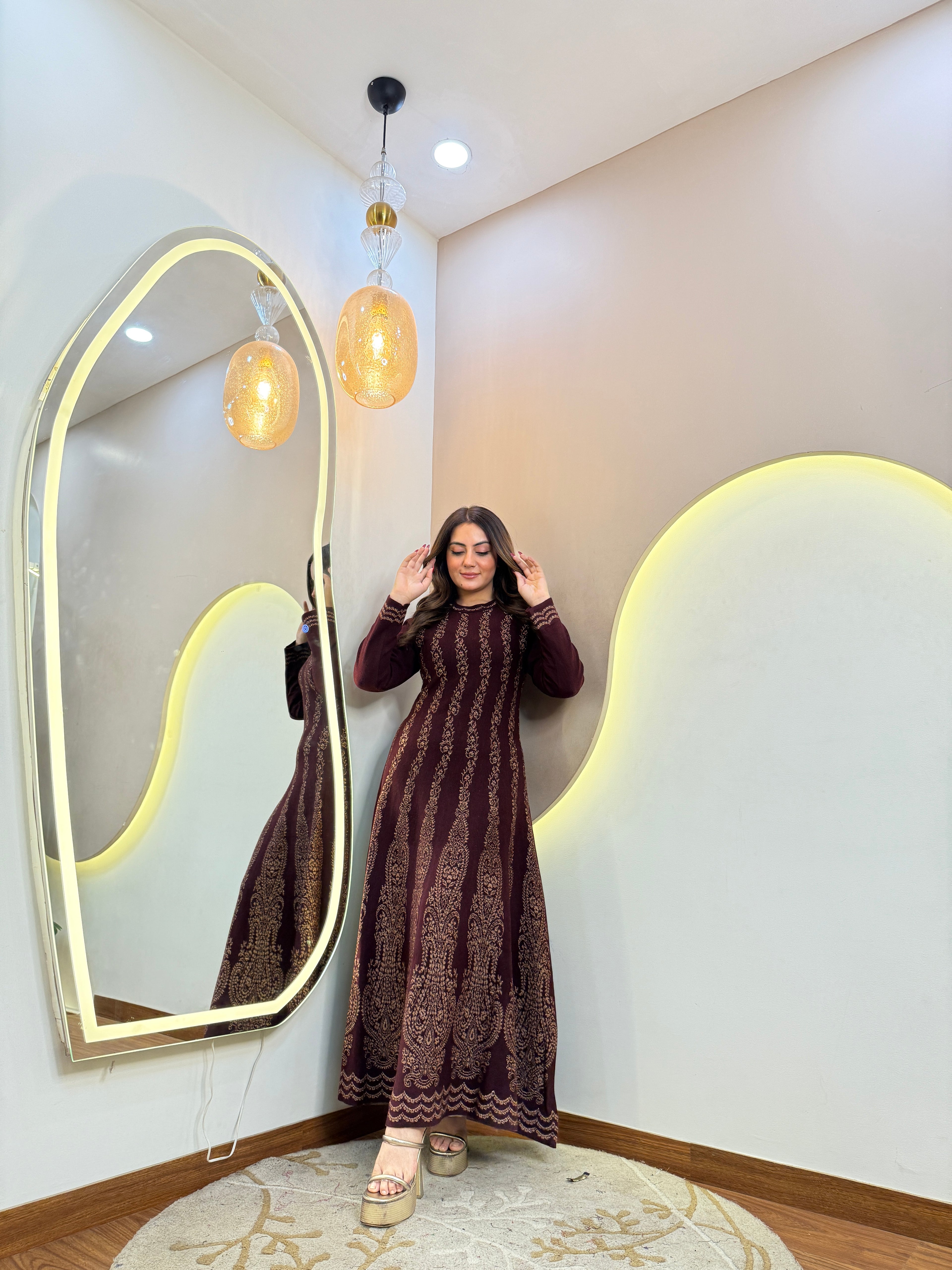 Aw597 WESTERN DRESS