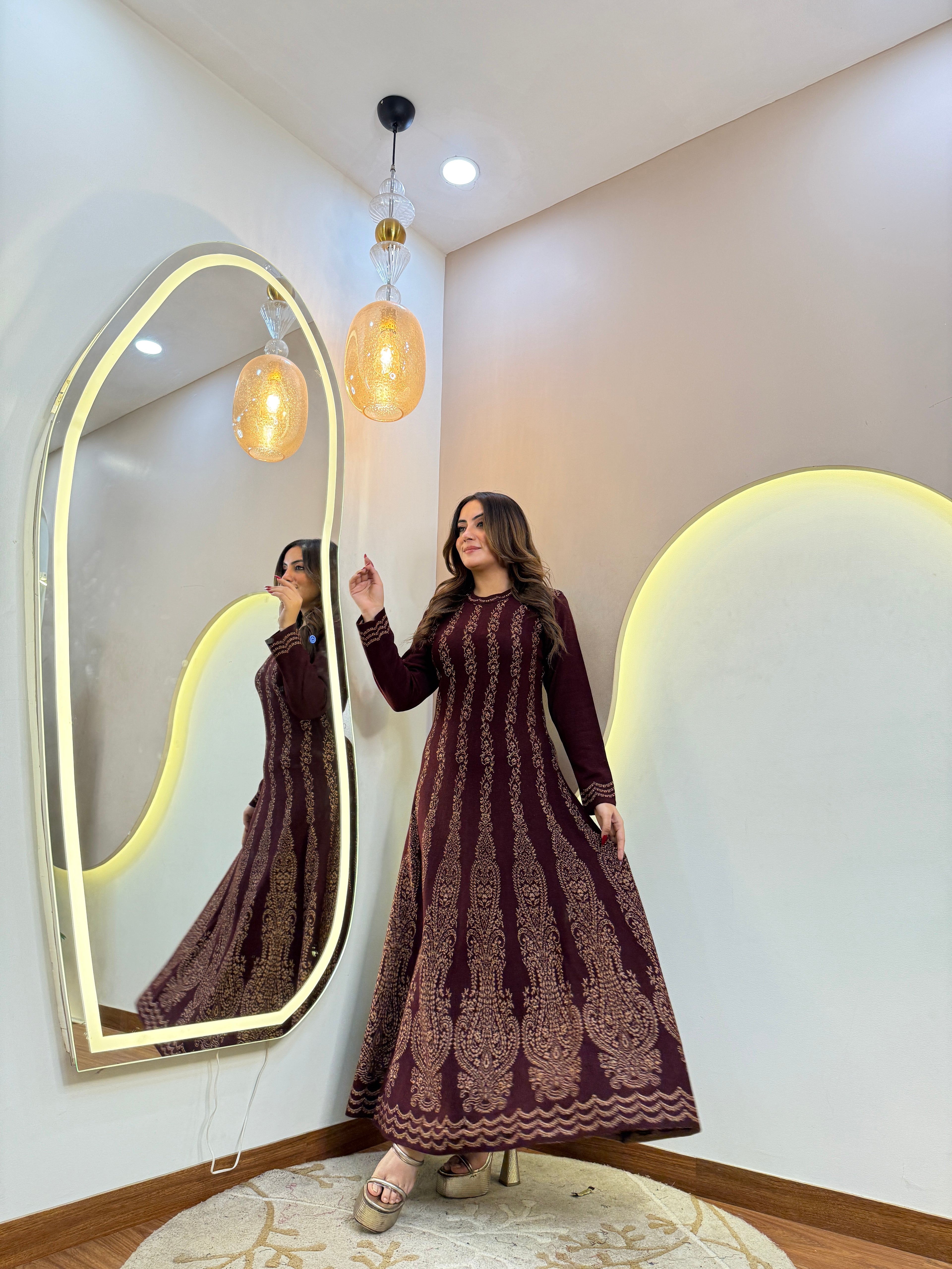 Aw597 WESTERN DRESS
