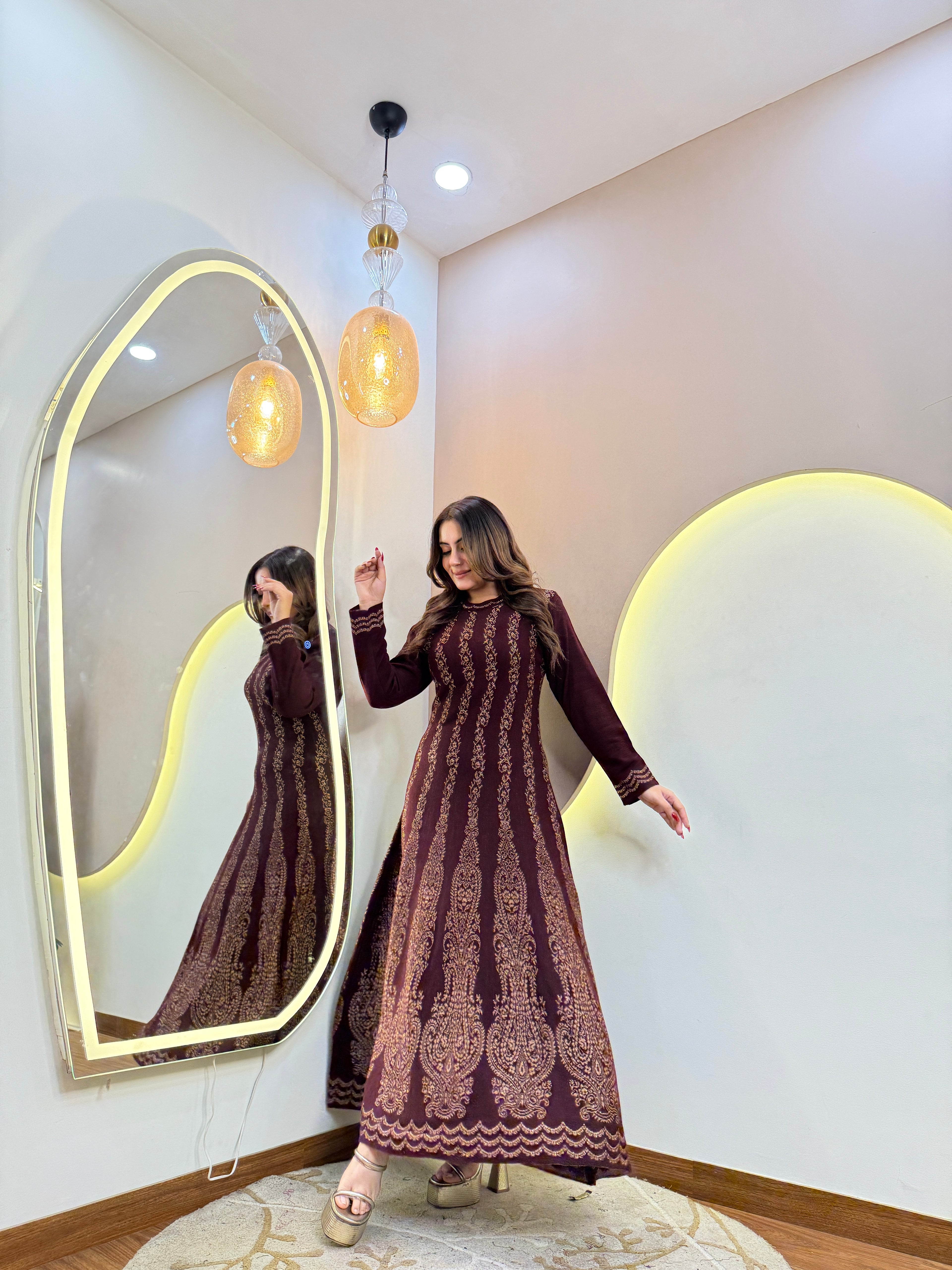 Aw597 WESTERN DRESS