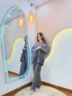 Zamiba  Woolen Shrug set