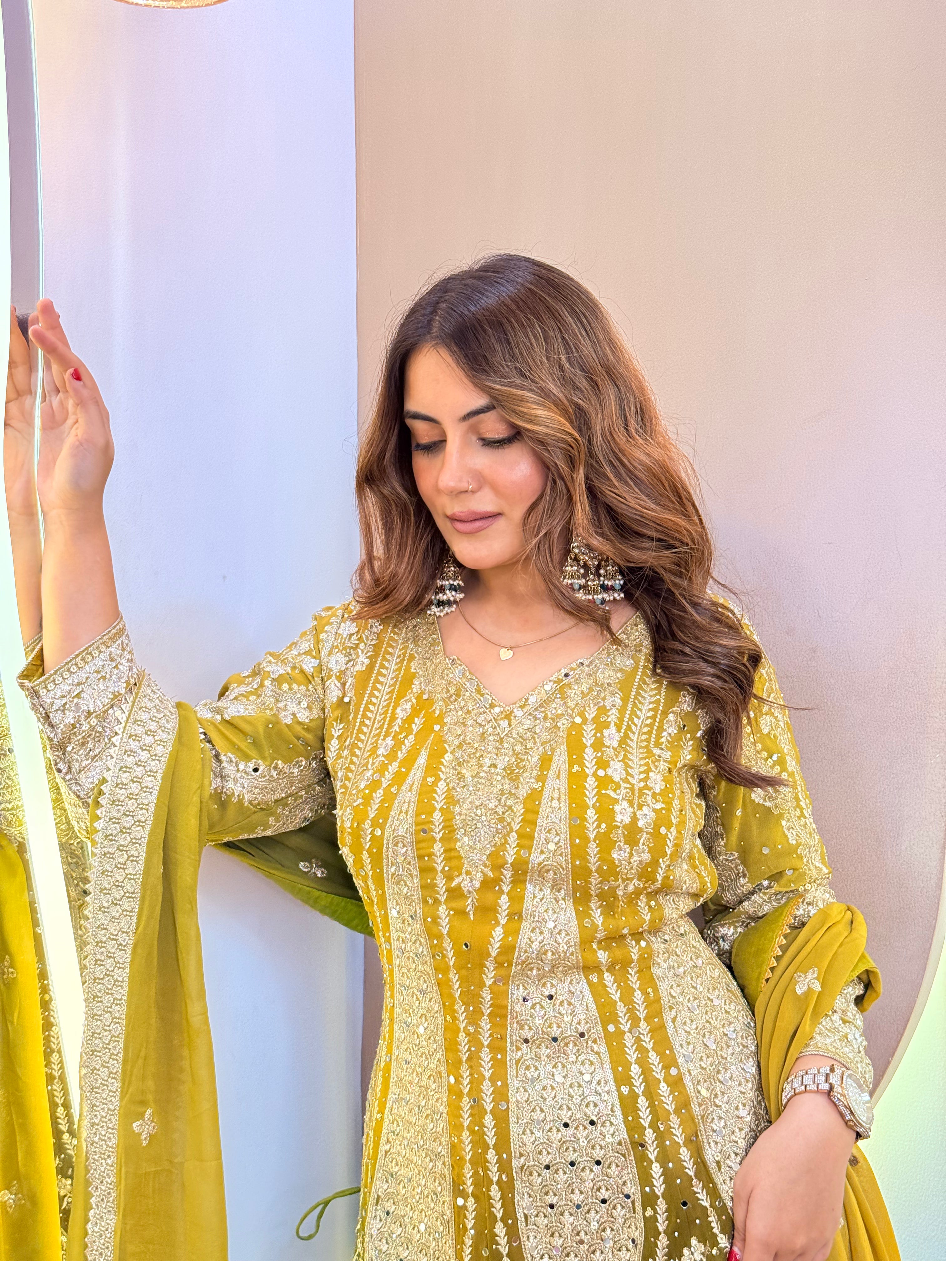"SANA" SHARARA SUIT