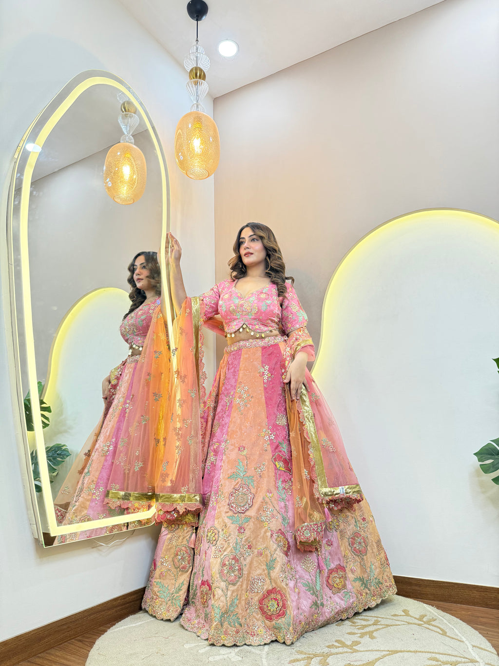 "SIMRA " CROP TOP SKIRT