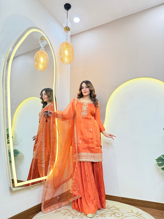 "ESRA" SHARARA SUIT