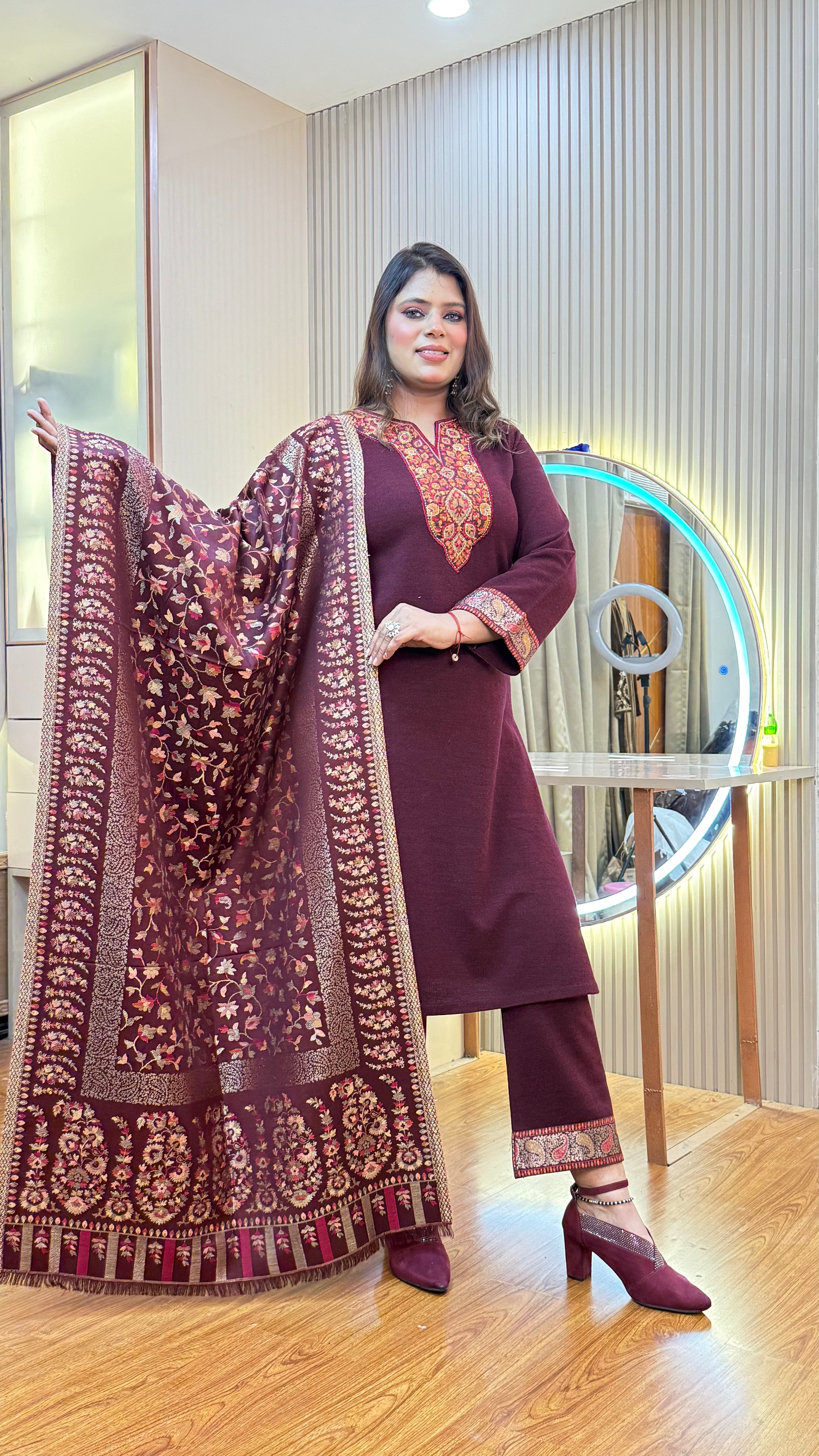 ARIBA  WOOLEN 3pc SET