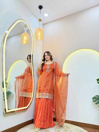 "ESRA" SHARARA SUIT