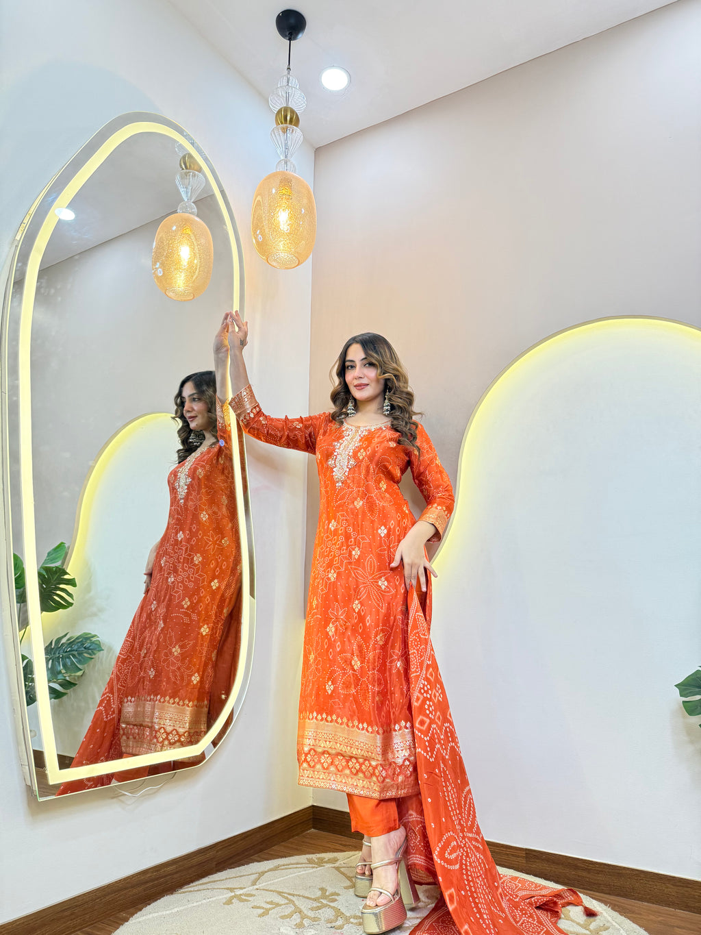 "NADIA" BANDHEJ SUIT