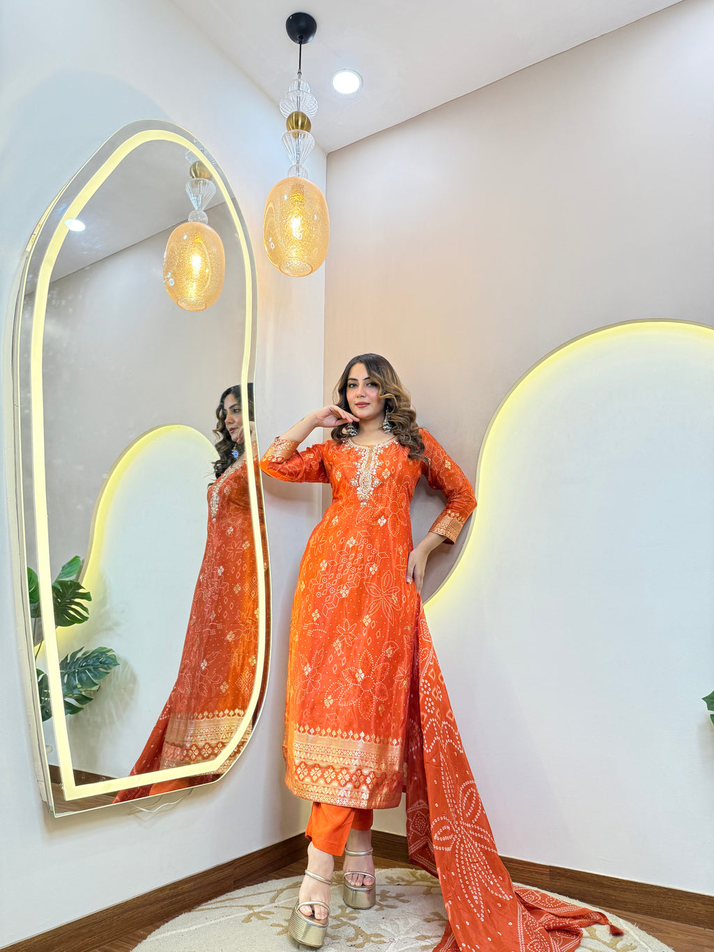 "NADIA" BANDHEJ SUIT