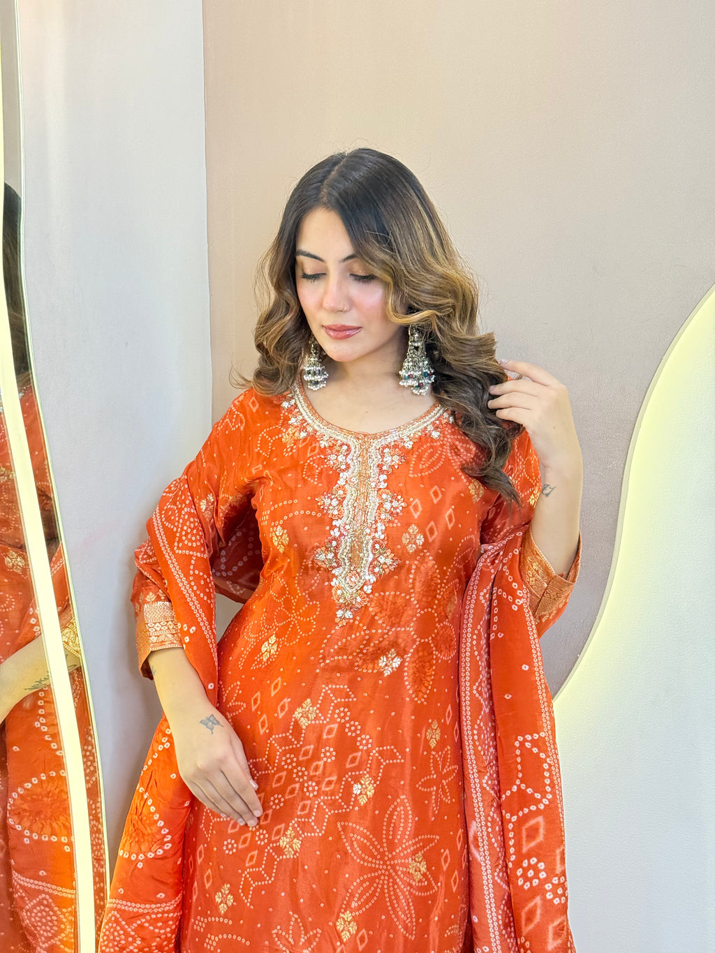 "NADIA" BANDHEJ SUIT