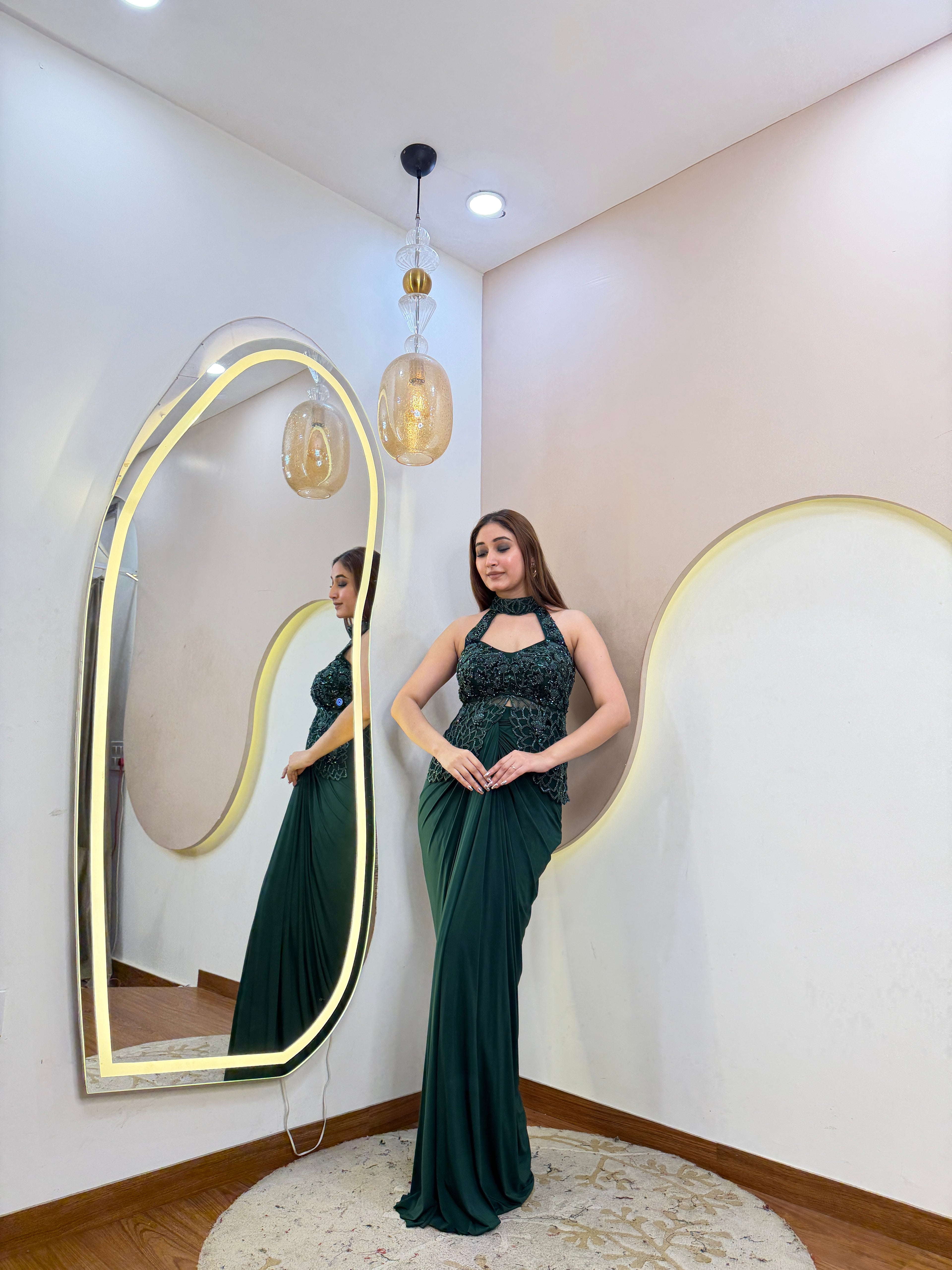 D878 DHOTI STYLE CORSET