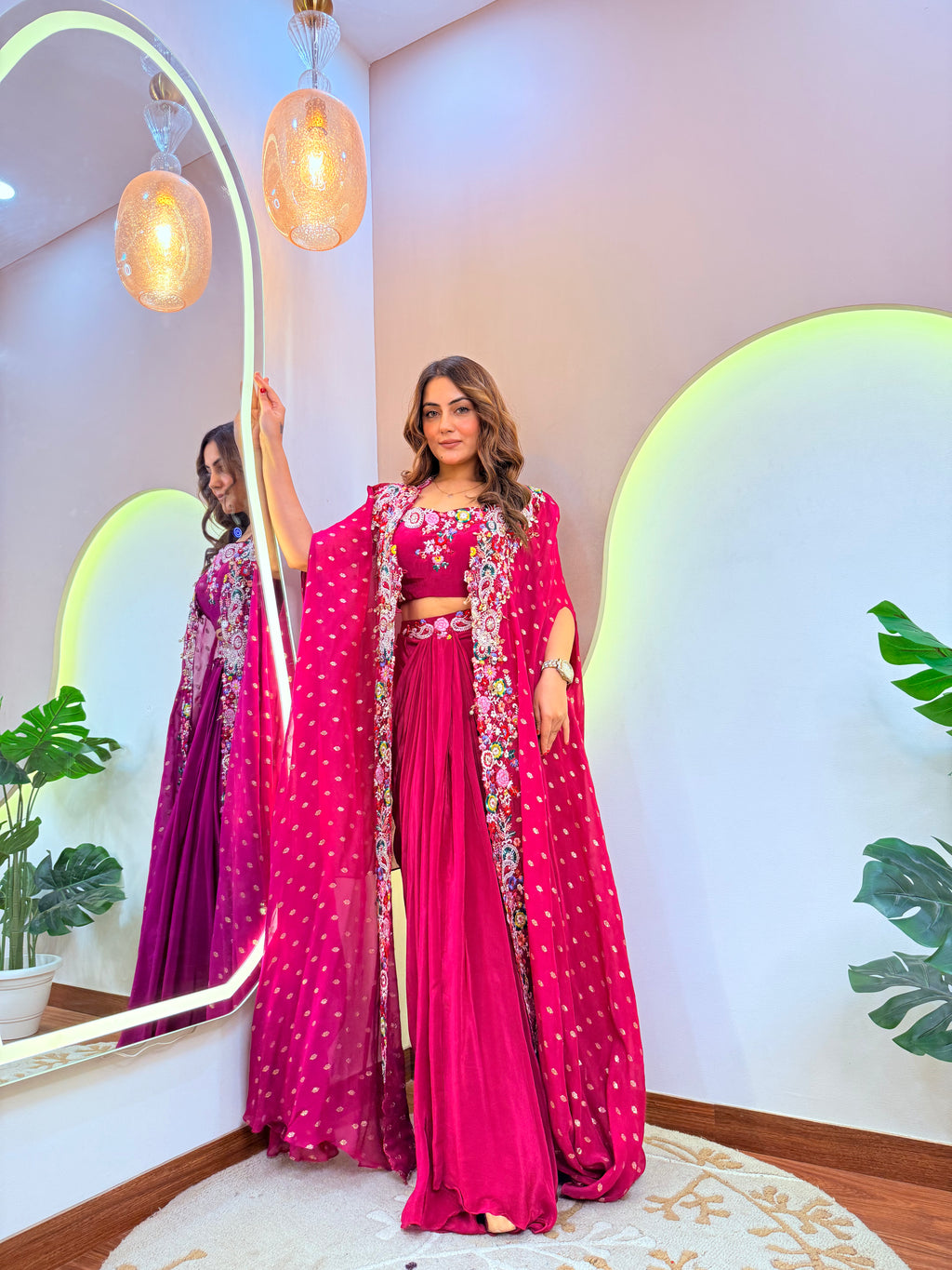 " RUBINA  " CAPE STYLE