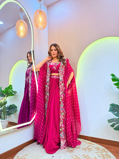 " RUBINA  " CAPE STYLE