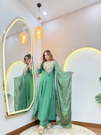 "WAHEEDA " ANARKALI GOWN