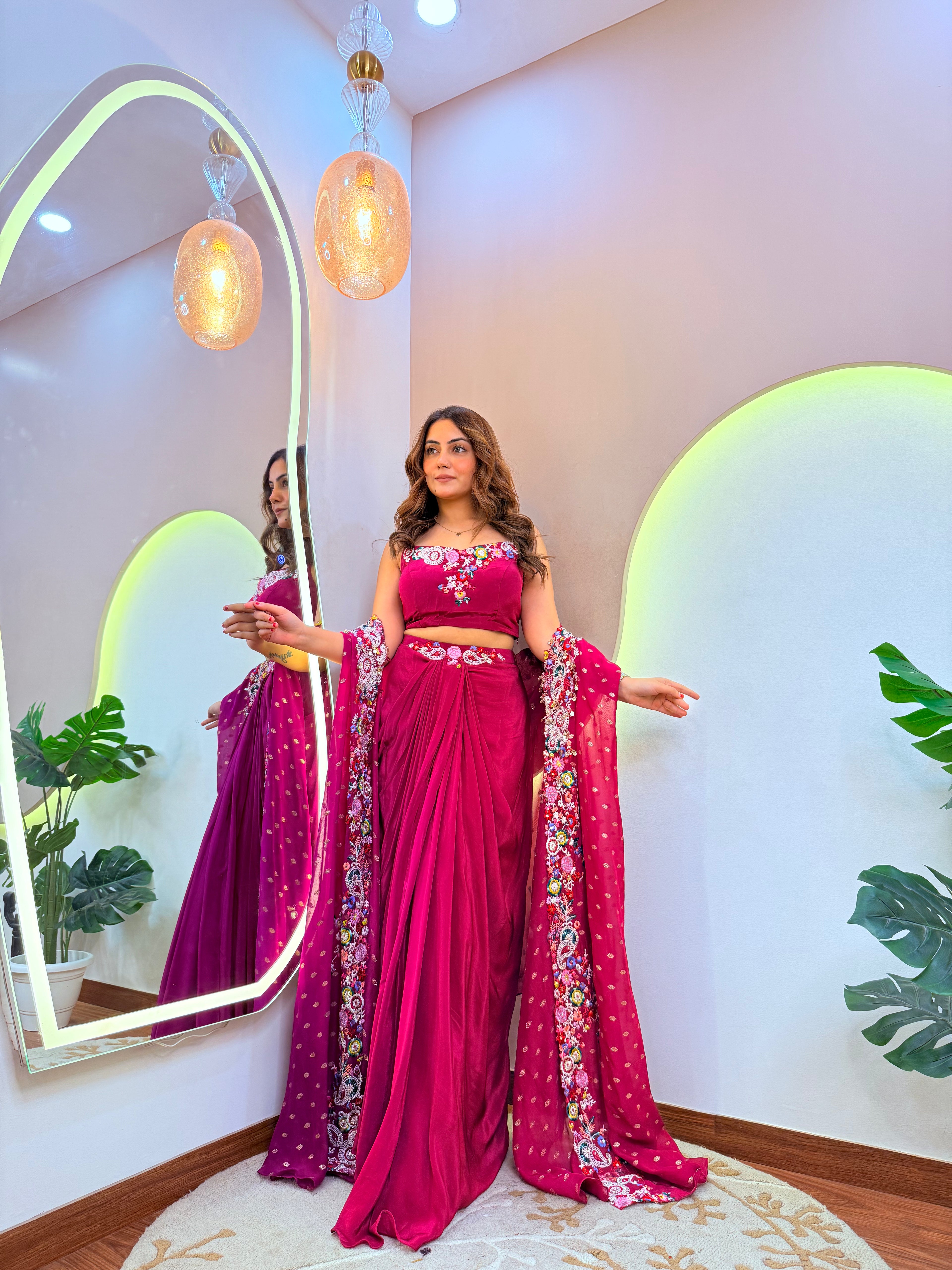 " RUBINA  " CAPE STYLE