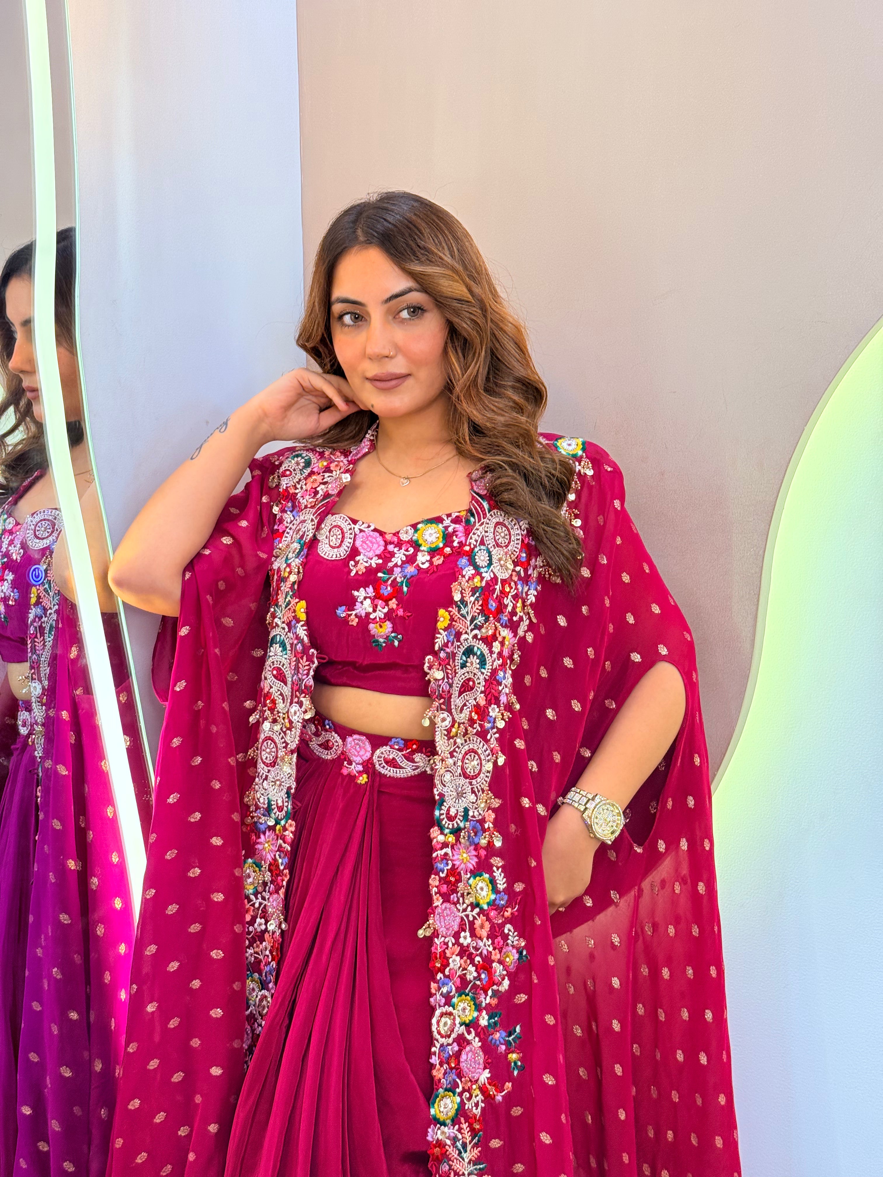 " RUBINA  " CAPE STYLE