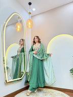 "WAHEEDA " ANARKALI GOWN