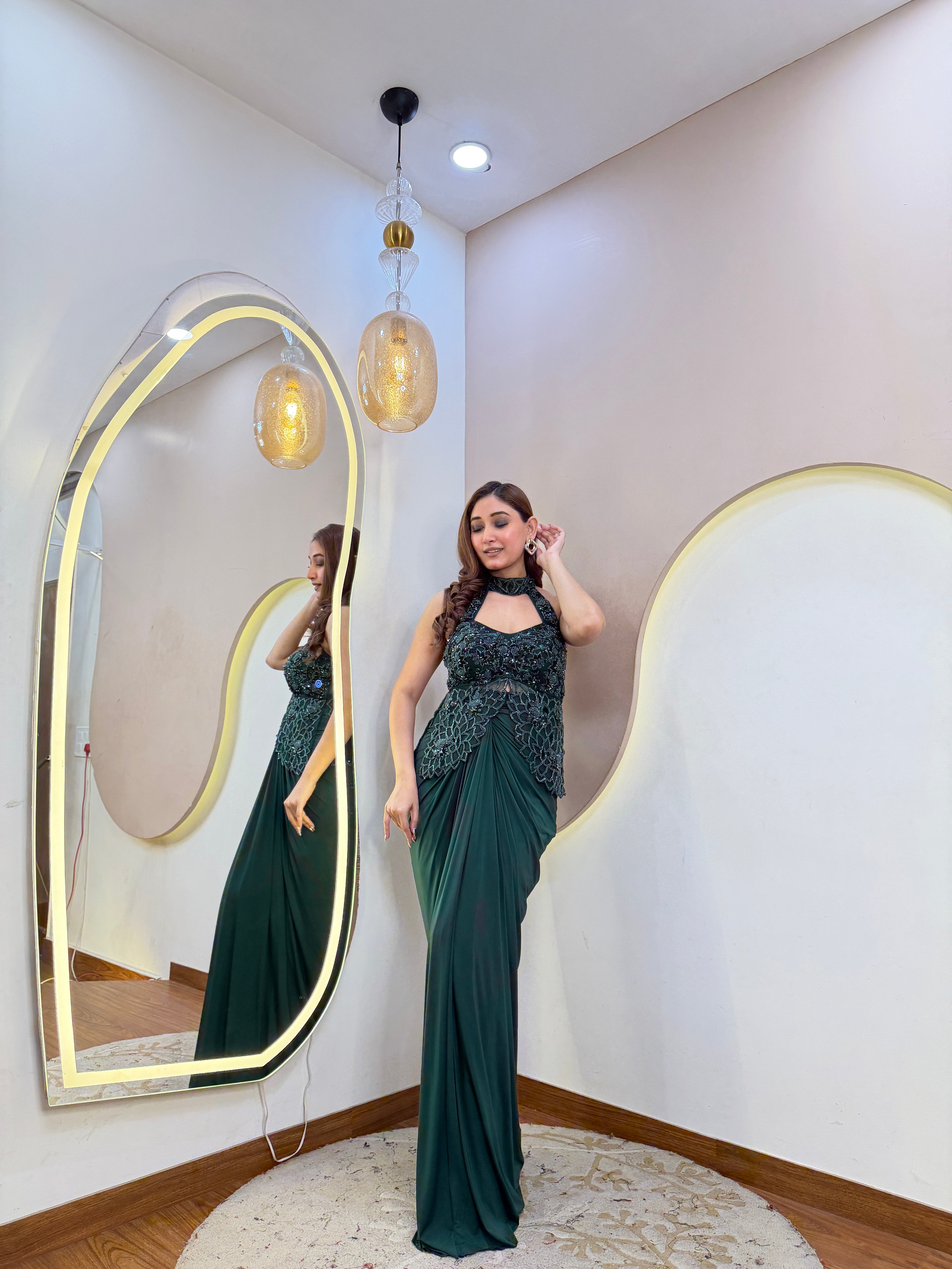 D878 DHOTI STYLE CORSET