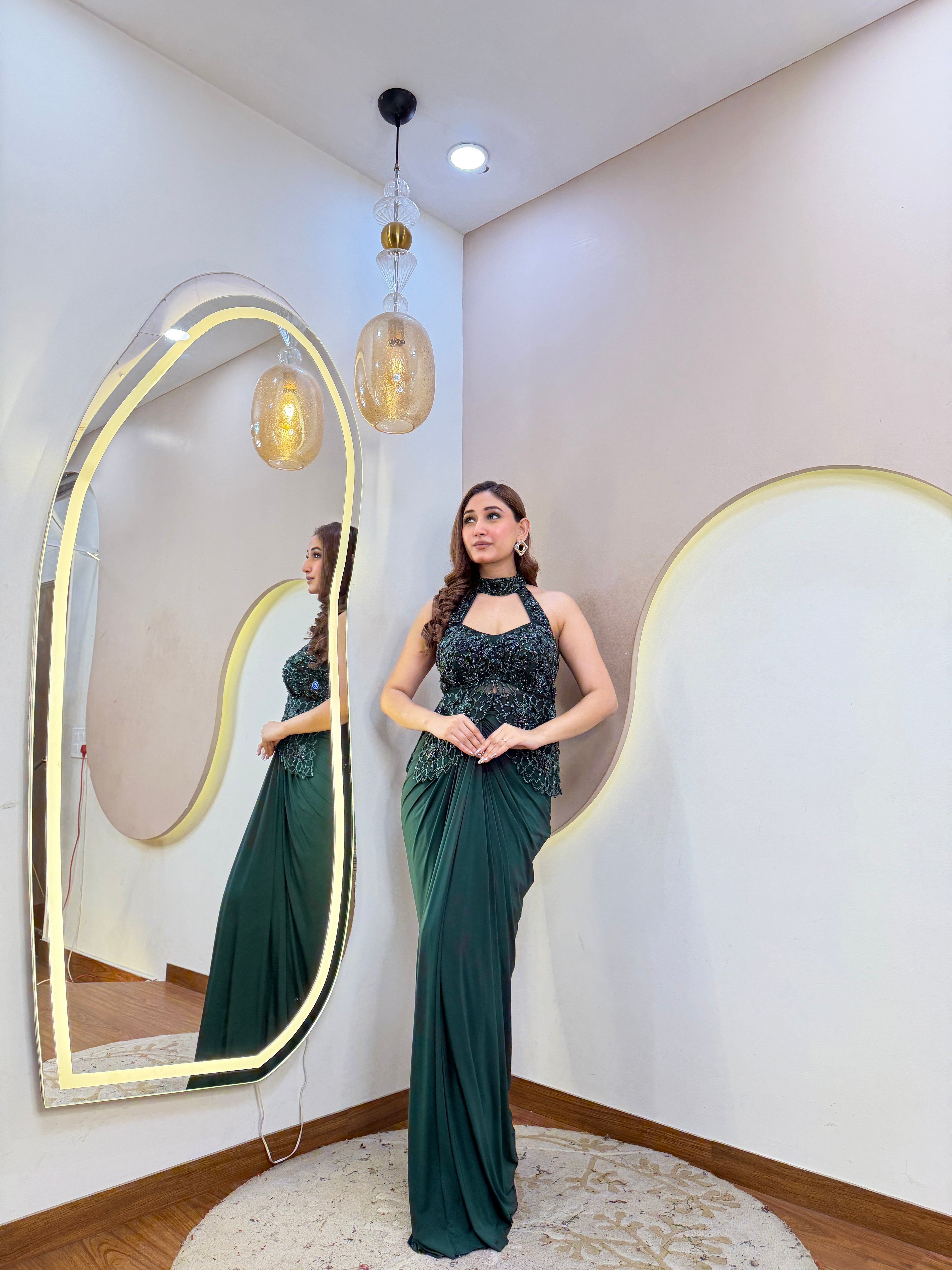D878 DHOTI STYLE CORSET