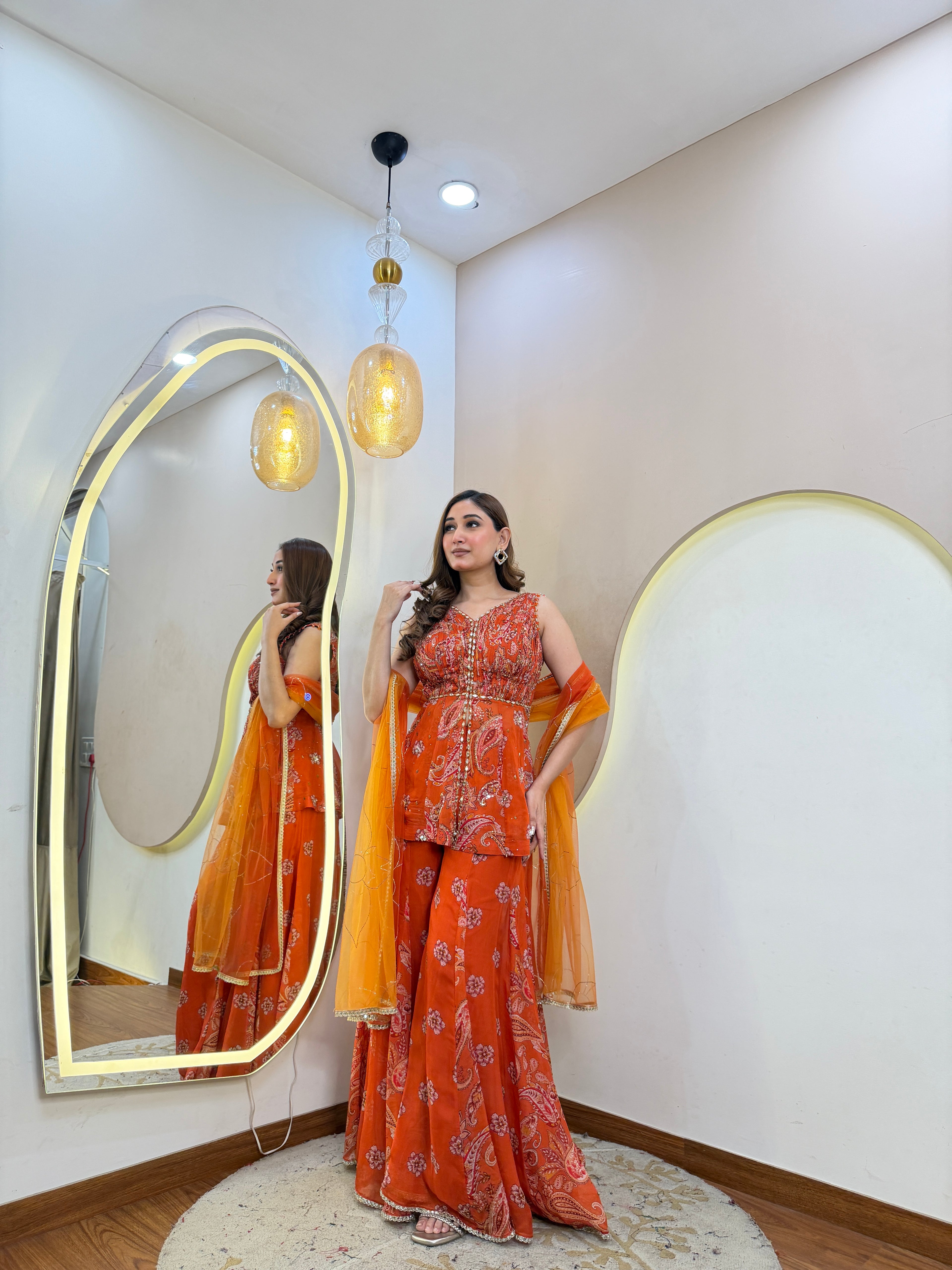D880  SHARARA STYLE