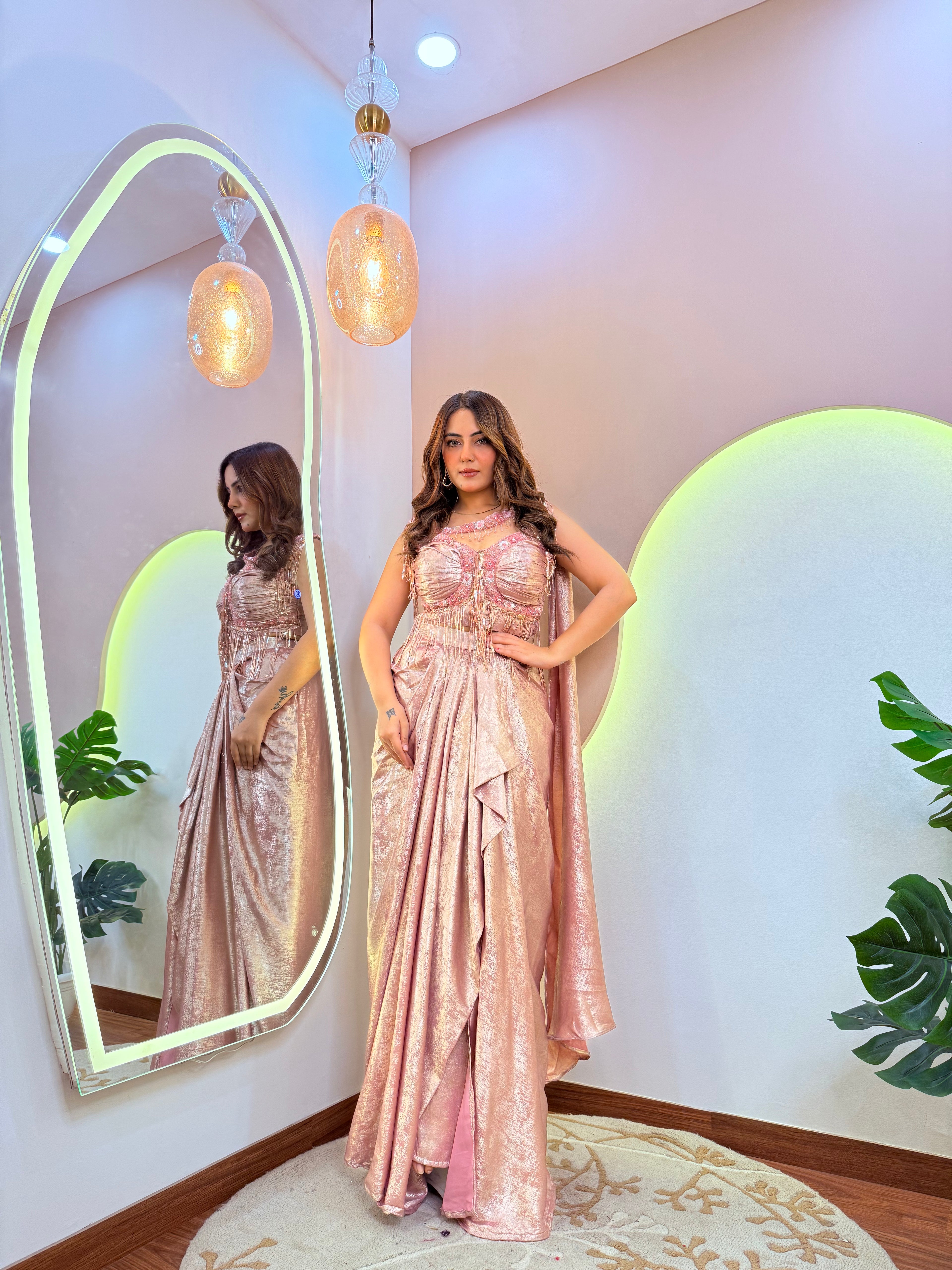 "DEEPIKA " DRAPE SAREE