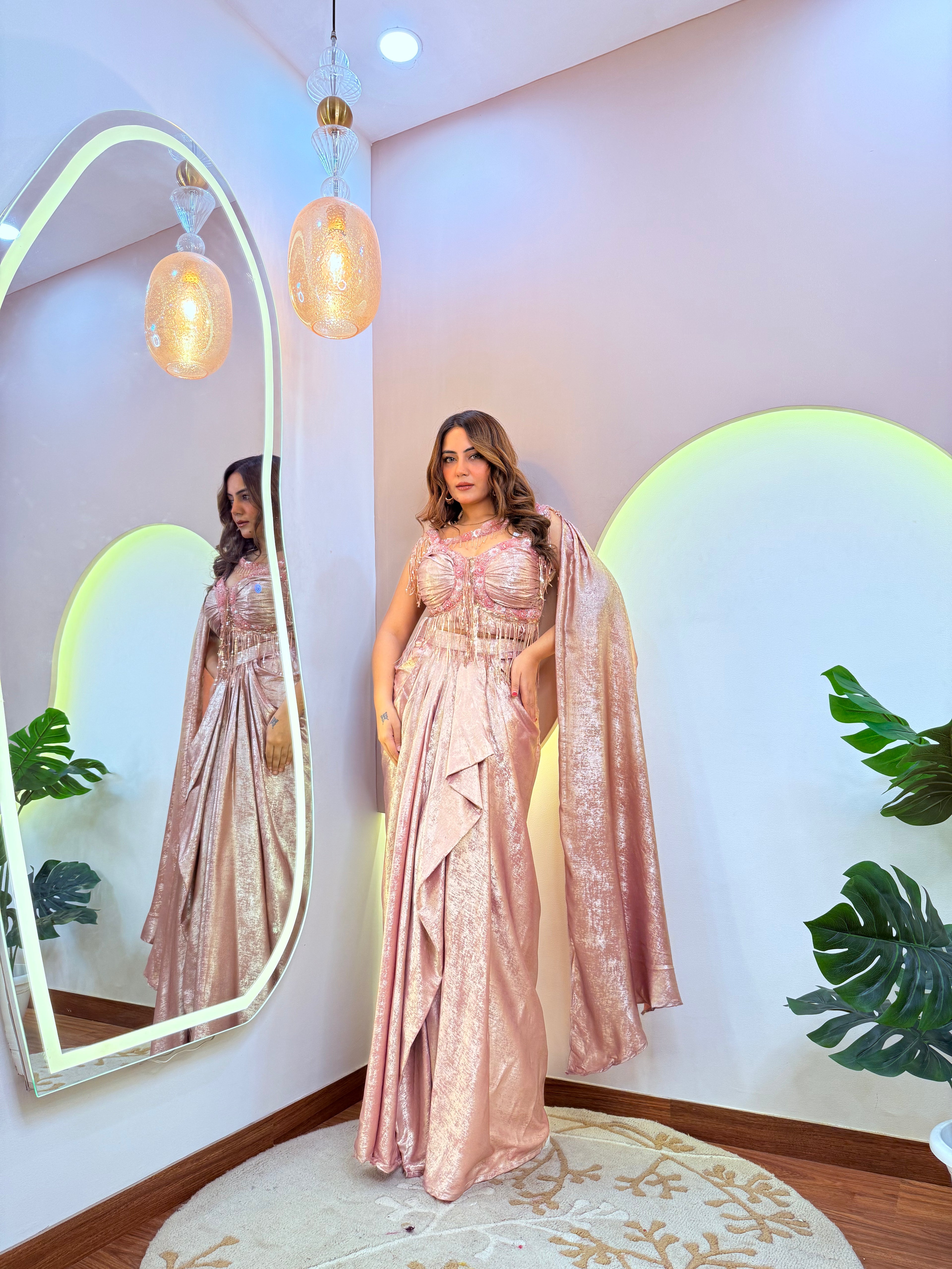 "DEEPIKA " DRAPE SAREE