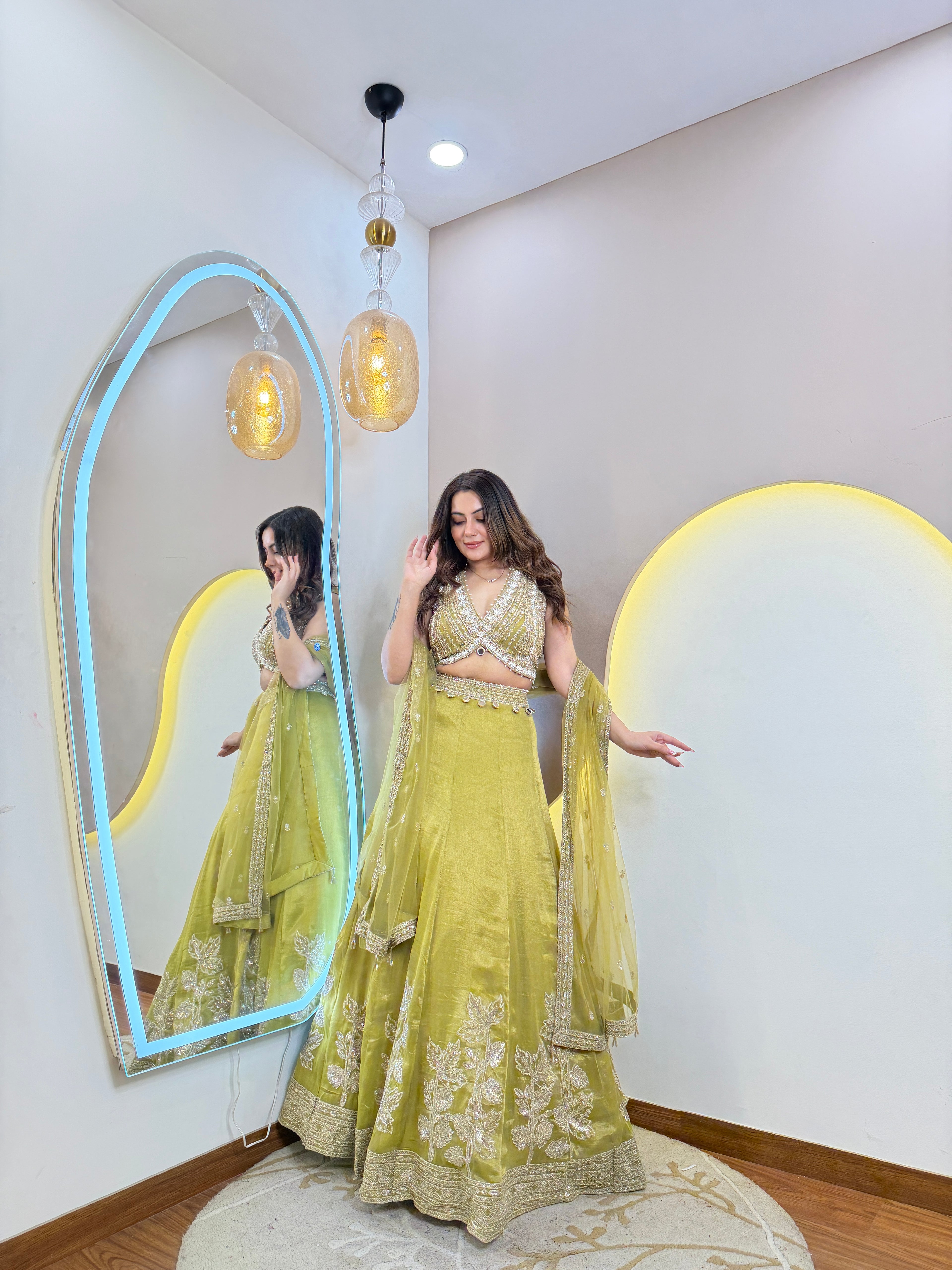 partywear lehnga