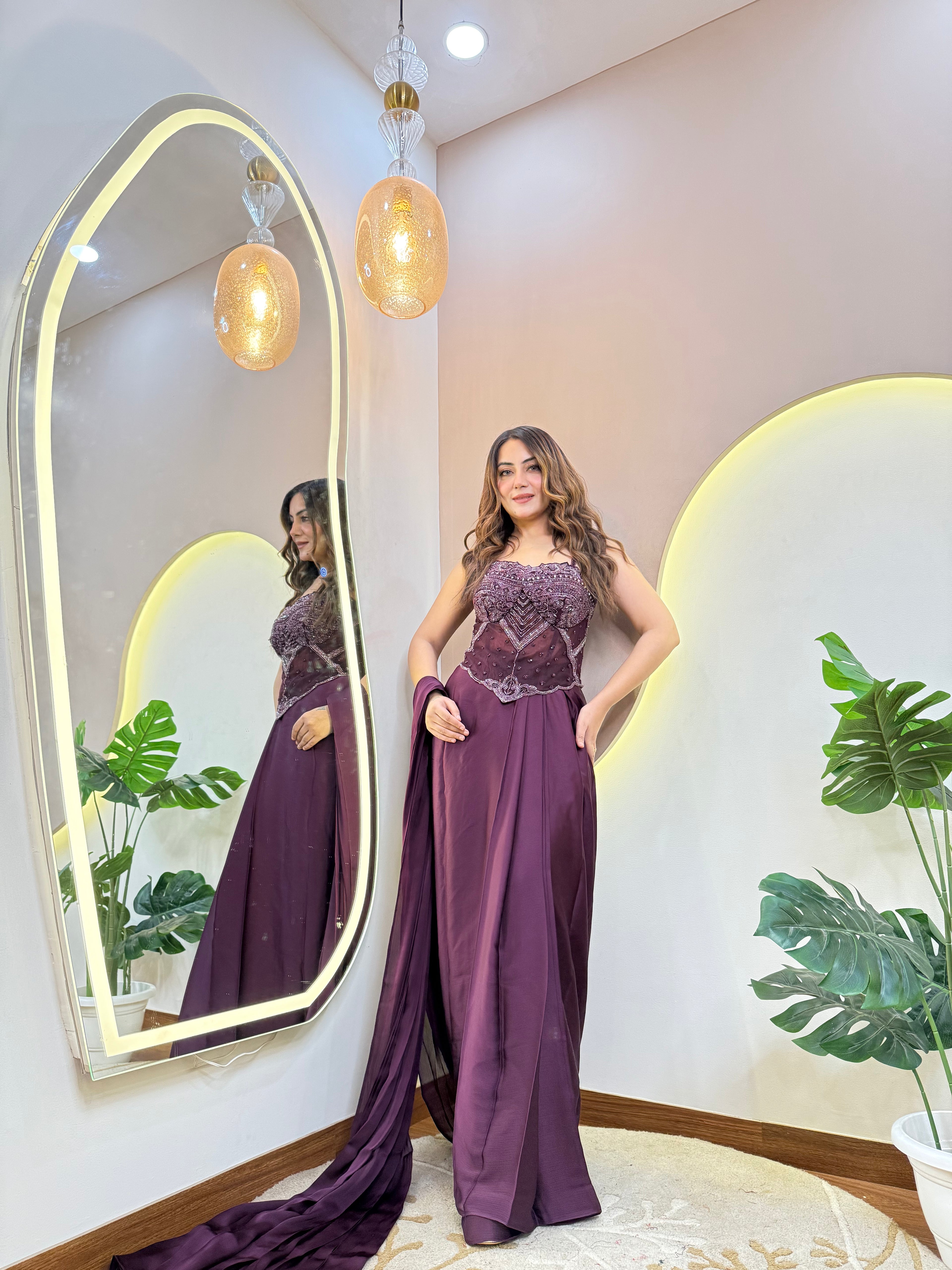 "SAFIYA" DRAPE SAREE