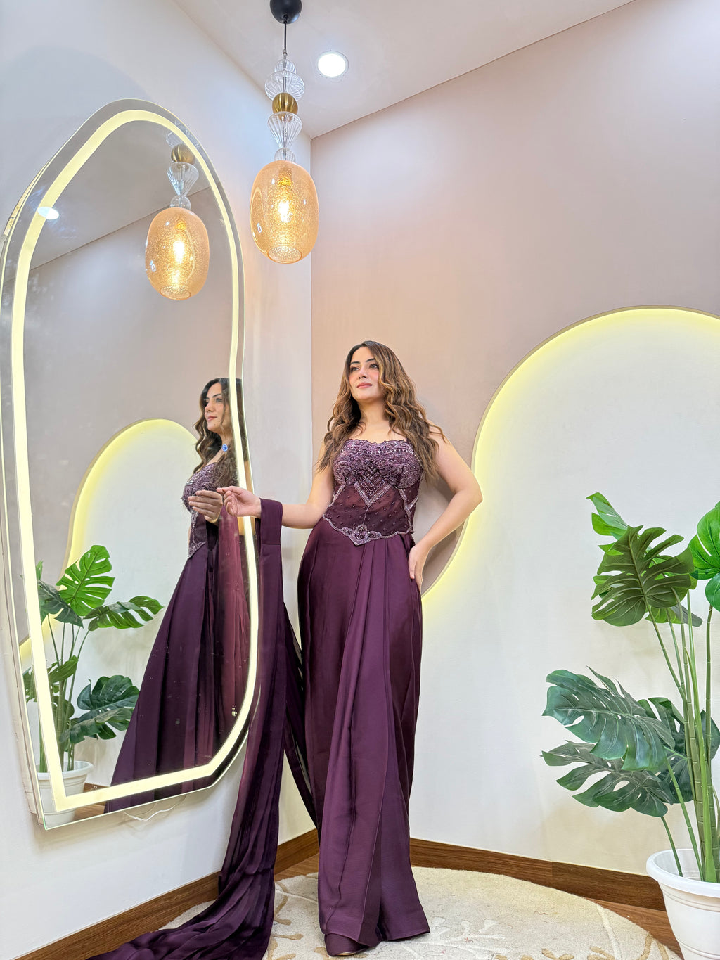 "SAFIYA" DRAPE SAREE