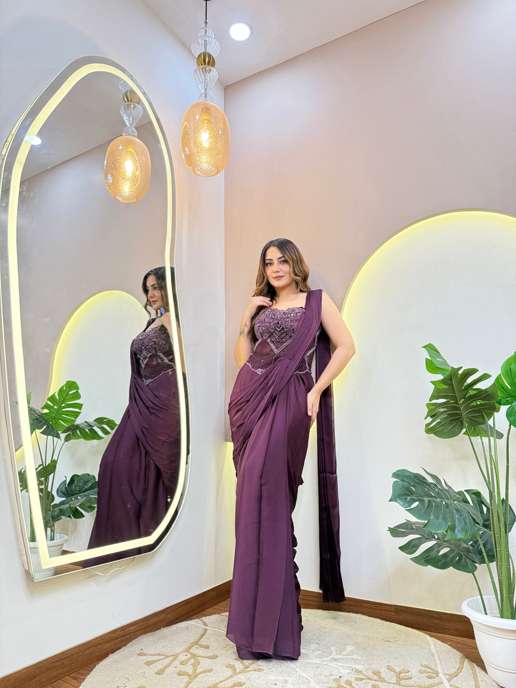 "SAFIYA" DRAPE SAREE