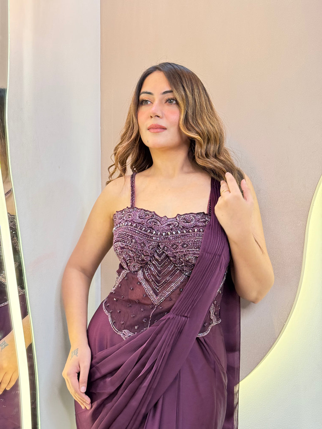 "SAFIYA" DRAPE SAREE