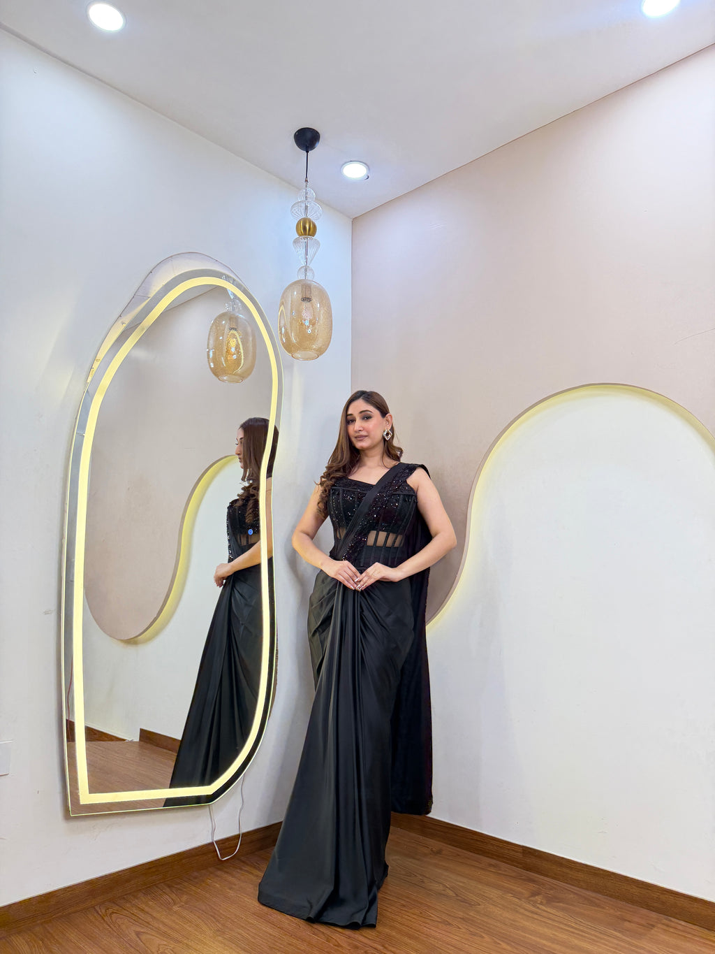 D891  DRAPE SAREE
