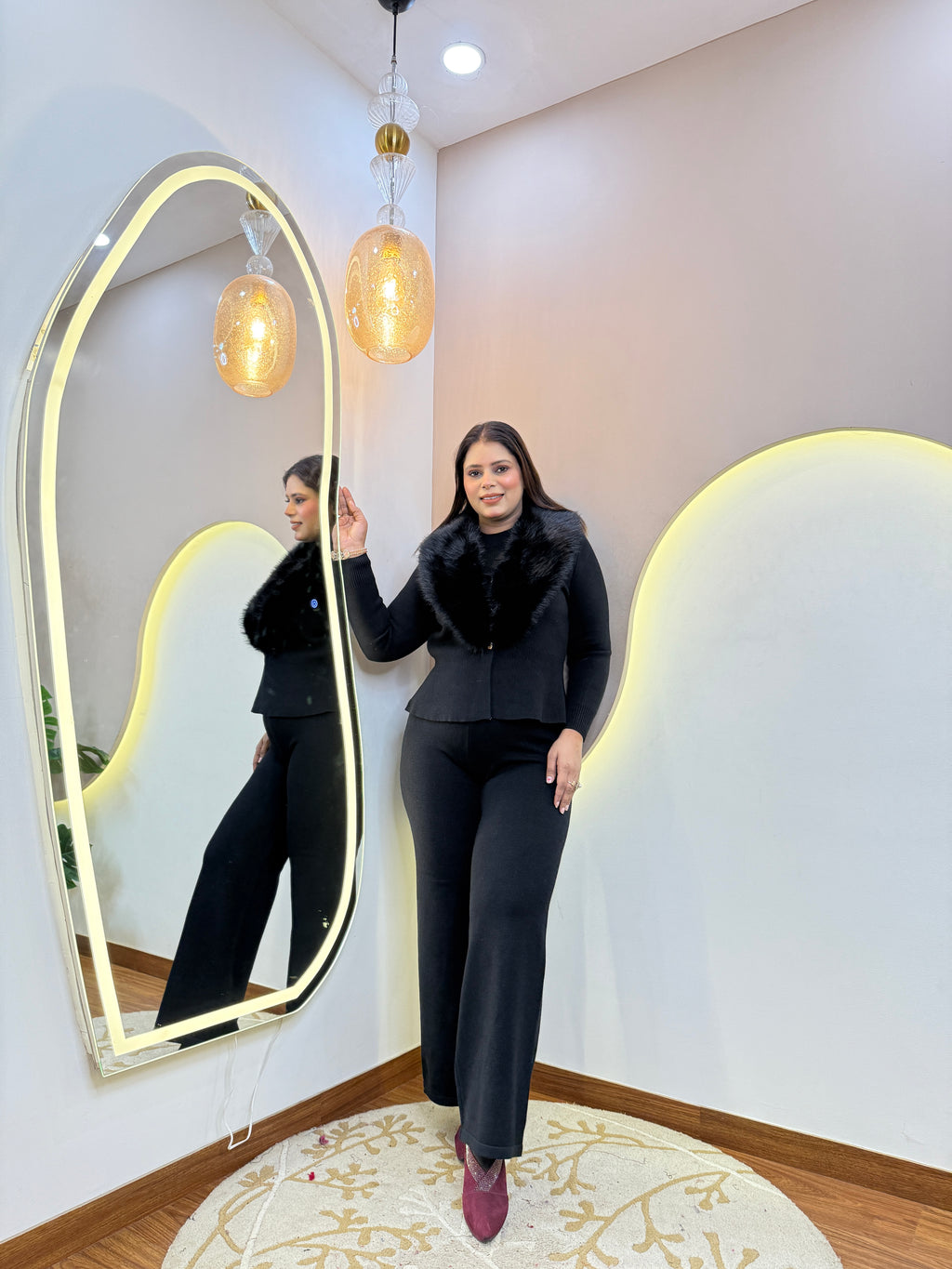 RUBA    WOOLEN CORD SET