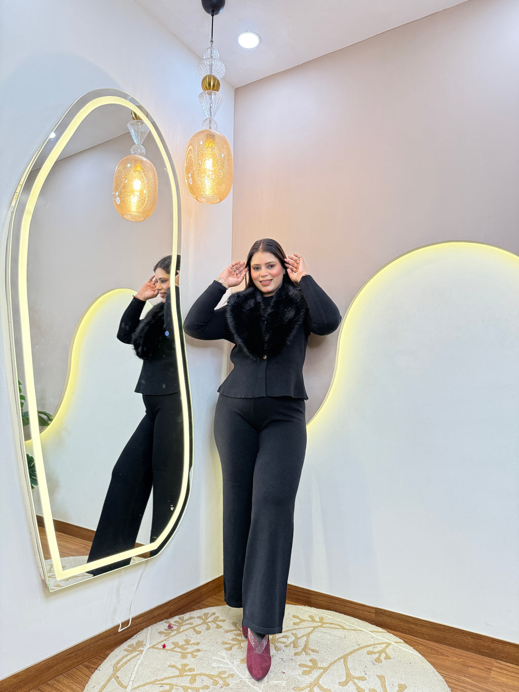 RUBA    WOOLEN CORD SET