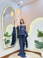 INAYA CROP TOP DHOTI. SKIRT STYLE OUTFIT