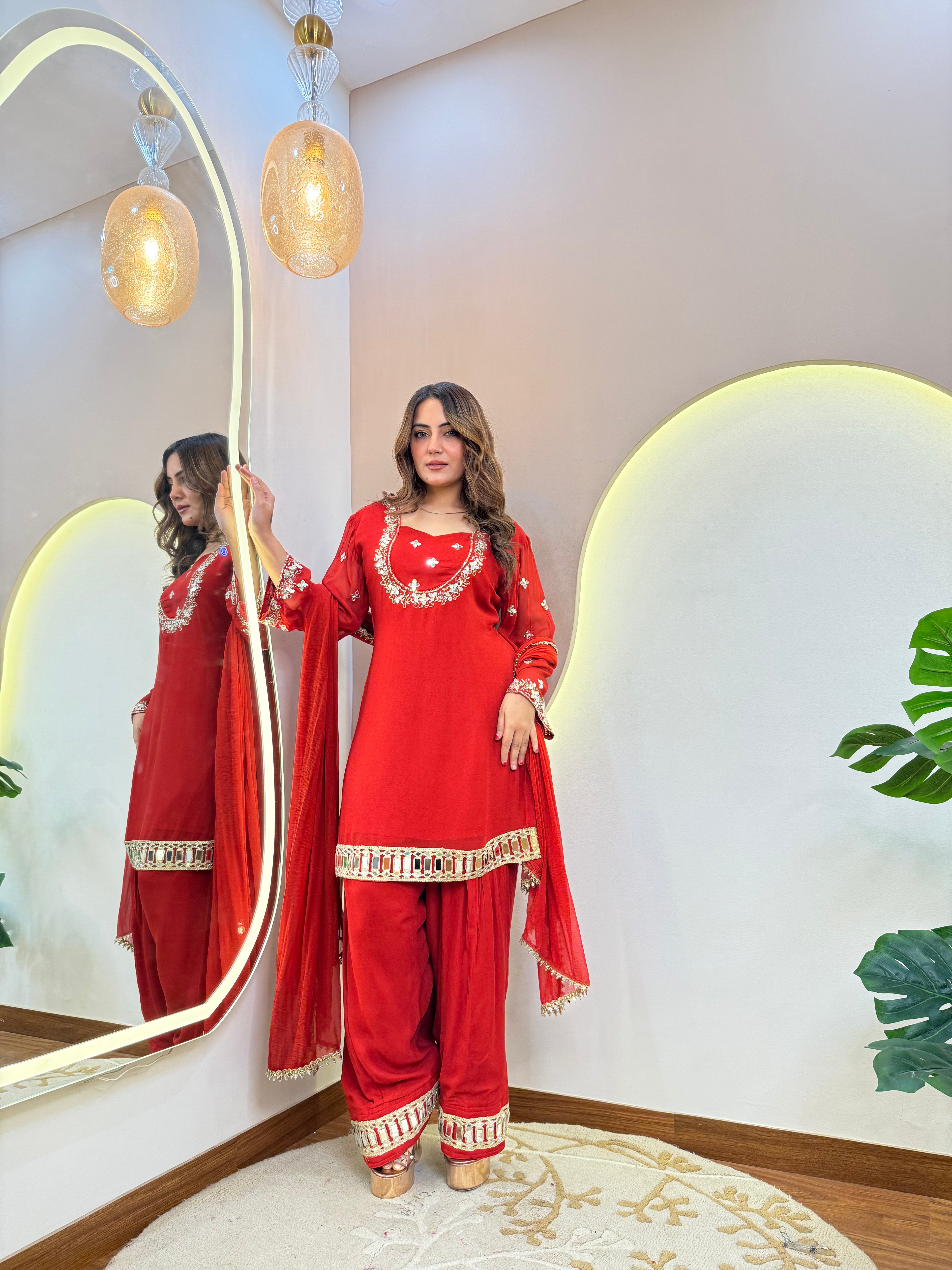 "ATIFA " PARTY WEAR SUIT