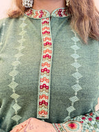 AW502  WOOLEN 3pc SET