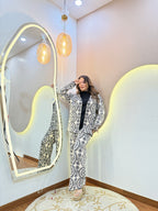 BUSHRA  WOOLEN CORD SET