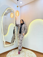 BUSHRA  WOOLEN CORD SET