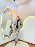 BUSHRA  WOOLEN CORD SET