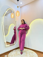 GULAFSHA  WOOLEN CORD SET