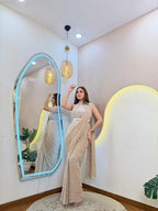 D697  DRAPE SAREE