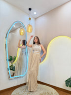 D697  DRAPE SAREE