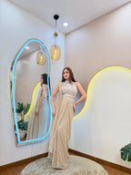 D697  DRAPE SAREE