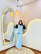 HAFIZA  WOOLEN CORD SET