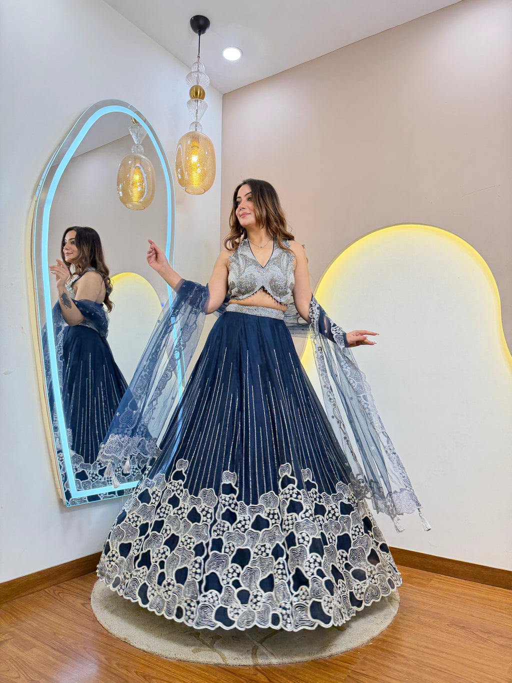 partywear lehnga